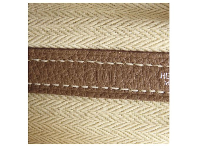 Hermès Borsa Hermes Garden Party TPM Taupe - vista 7