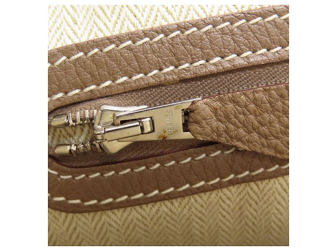 Hermès Borsa Hermes Garden Party TPM Taupe - vista 8