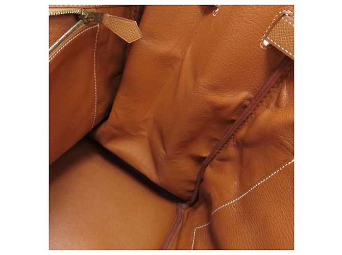 Hermès Borsa Hermes Birkin 40 Gold D'oro - vista 11