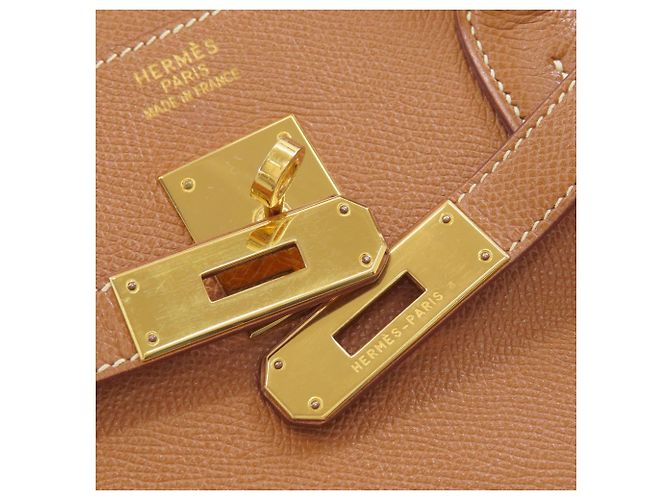 Hermès Borsa Hermes Birkin 40 Gold D'oro - vista 23