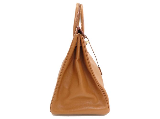 Hermès Borsa Hermes Birkin 40 Gold D'oro - vista 3