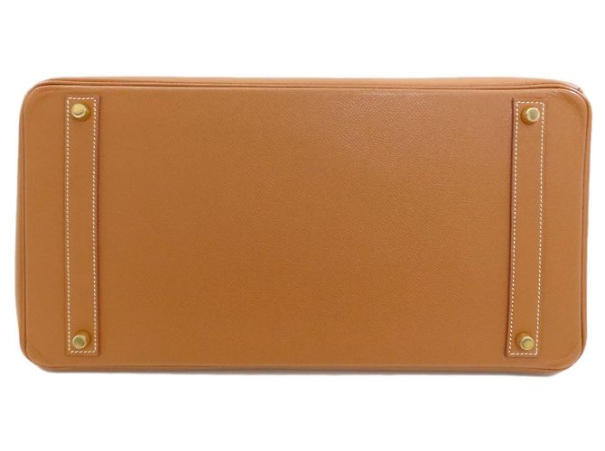 Hermès Borsa Hermes Birkin 40 Gold D'oro - vista 4