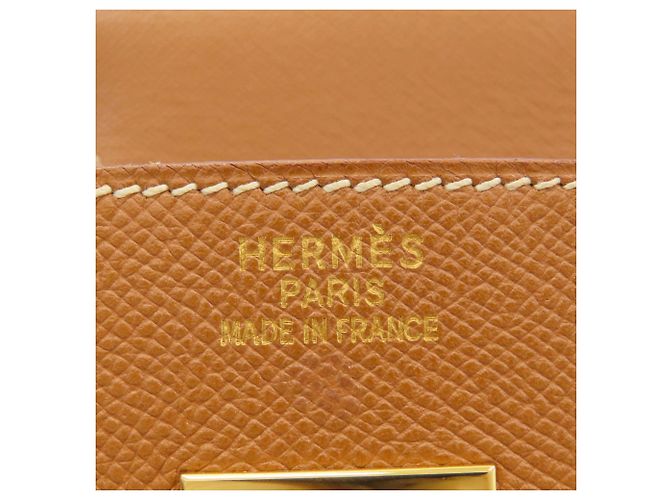 Hermès Borsa Hermes Birkin 40 Gold D'oro - vista 6