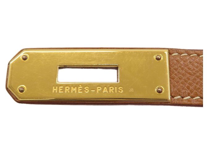 Hermès Borsa Hermes Birkin 40 Gold D'oro - vista 8