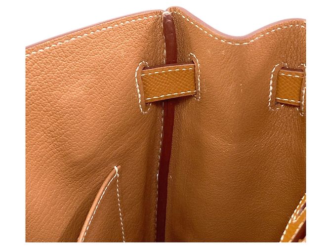 Hermès Borsa Hermes Birkin 30 in Gold D'oro - vista 11