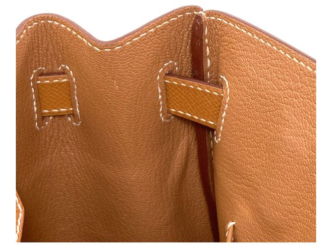 Hermès Borsa Hermes Birkin 30 in Gold D'oro - vista 12