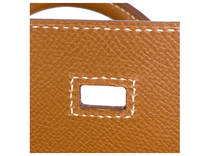 Hermès Borsa Hermes Birkin 30 in Gold D'oro - vista 14