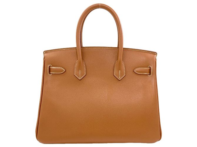 Hermès Borsa Hermes Birkin 30 in Gold D'oro - vista 2
