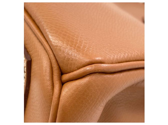 Hermès Borsa Hermes Birkin 30 in Gold D'oro - vista 23