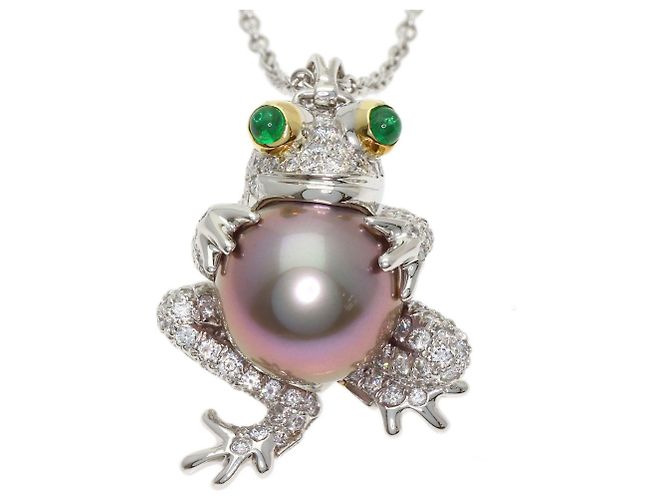 Collana Tiffany & Co. Motivo Rana - vista 5