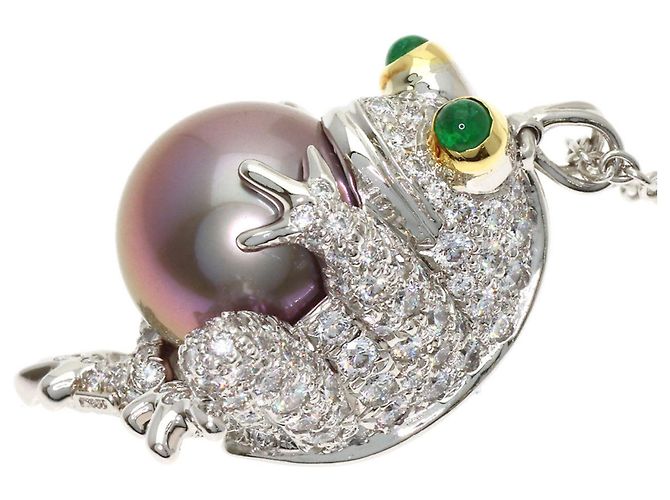Collana Tiffany & Co. Motivo Rana - vista 7
