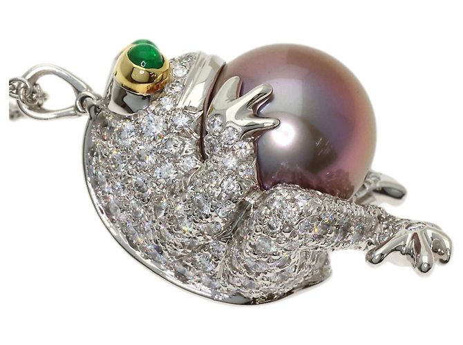 Collana Tiffany & Co. Motivo Rana - vista 8