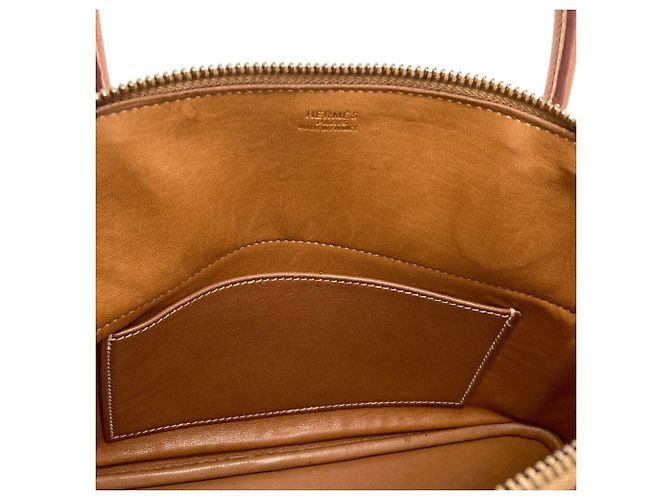 Hermès Borsa Hermes Bolide 27 Gold D'oro - vista 10