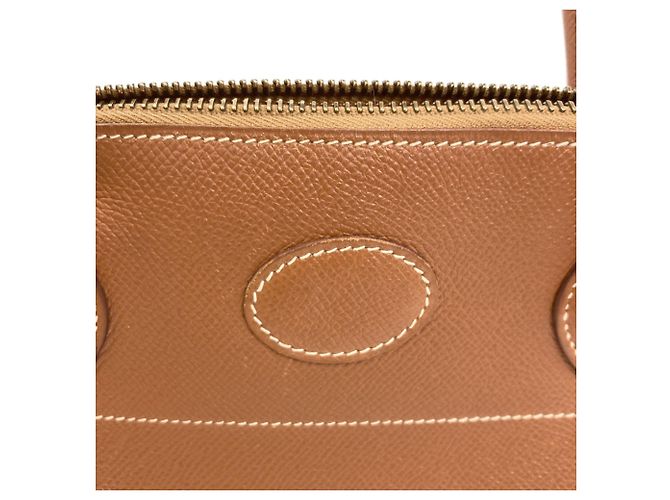 Hermès Borsa Hermes Bolide 27 Gold D'oro - vista 12