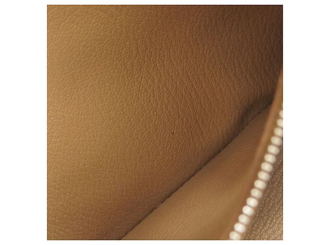 Hermès Borsa Hermes Birkin 30 in pelle Togo marrone - vista 13