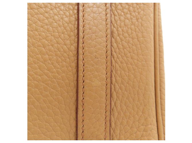 Hermès Borsa Hermes Birkin 30 in pelle Togo marrone - vista 16