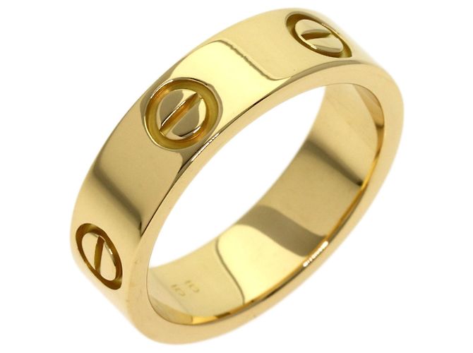 Anello Love Cartier #55 in oro giallo 18K - vista 2