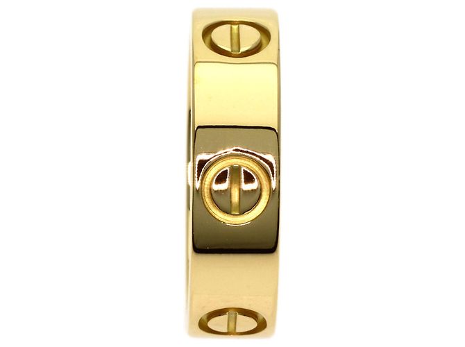 Anello Love Cartier #55 in oro giallo 18K - vista 3