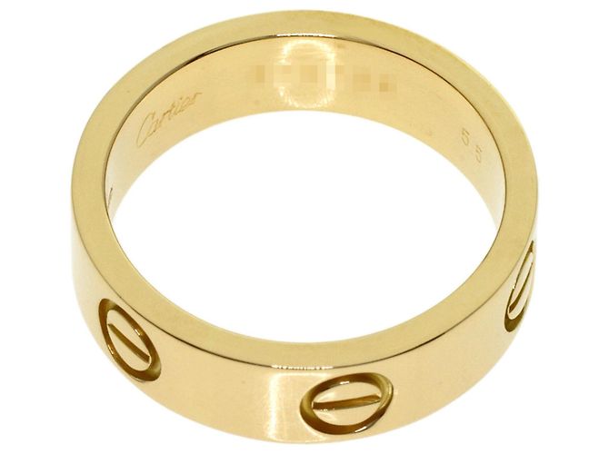 Anello Love Cartier #55 in oro giallo 18K - vista 4