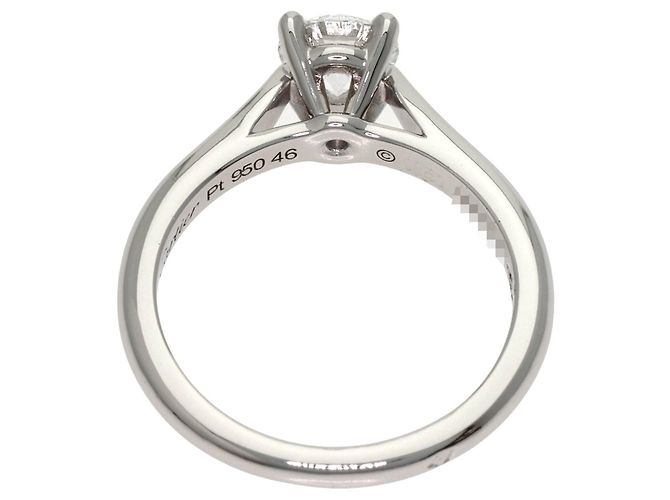 Cartier Solitaire 1P Diamantring - Ansicht 4
