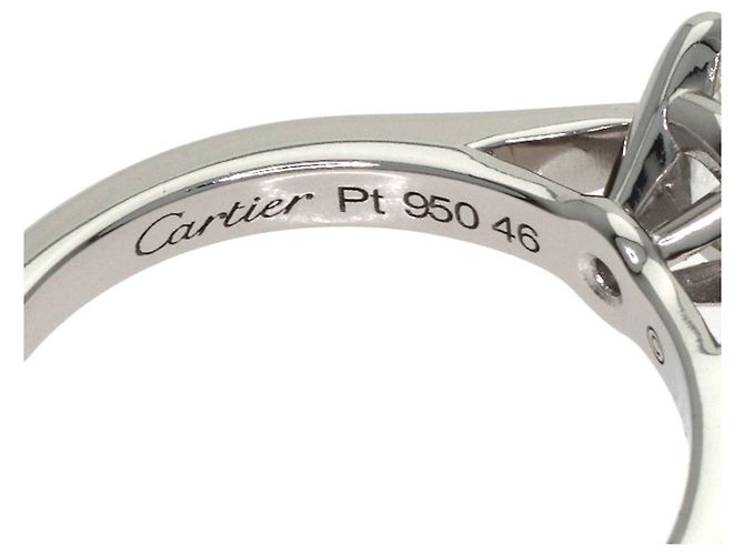 Cartier Solitaire 1P Diamantring - Ansicht 5