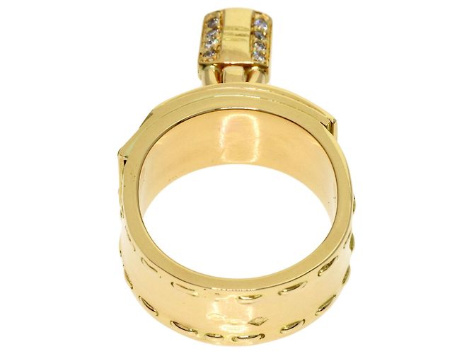 Hermès Hermes Cadena Diamond Ring aus 18K Gelbgold - Ansicht 4