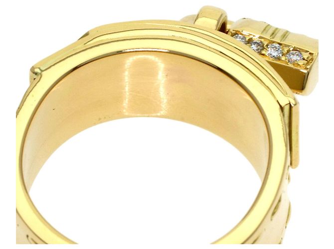 Hermès Hermes Cadena Diamond Ring aus 18K Gelbgold - Ansicht 7
