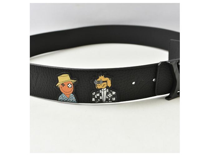 Cintura reversibile da uomo Louis Vuitton Nero - vista 13