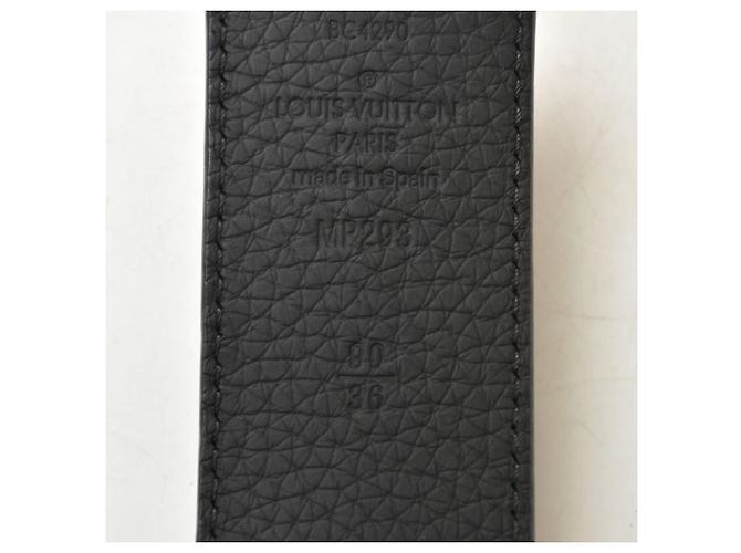 Cintura reversibile da uomo Louis Vuitton Nero - vista 14