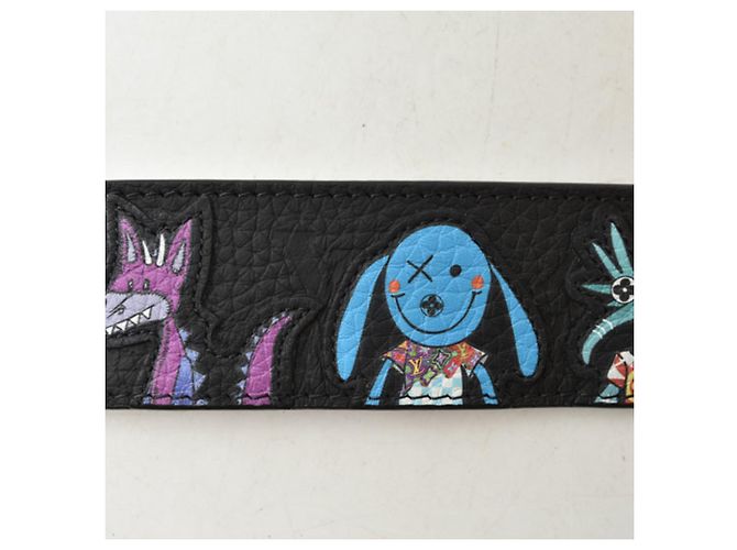 Cintura reversibile da uomo Louis Vuitton Nero - vista 5