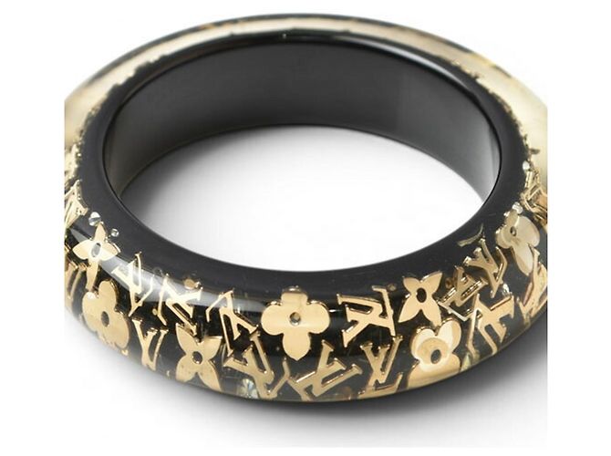 Bracciale Inclusion GM Louis Vuitton in nero - vista 2