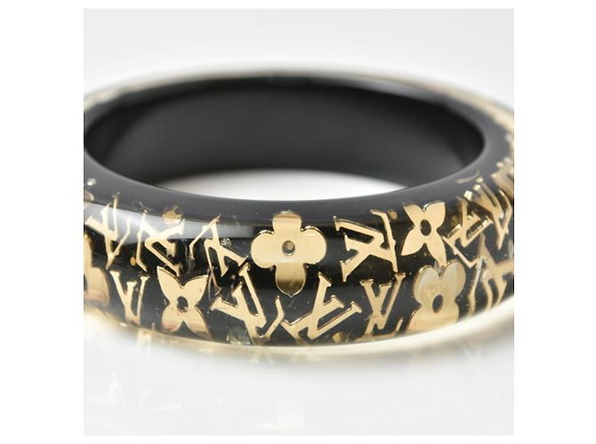 Bracciale Inclusion GM Louis Vuitton in nero - vista 3