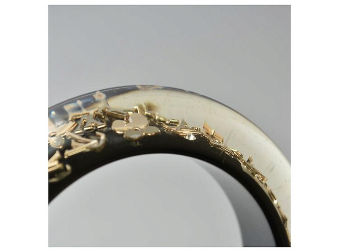 Bracciale Inclusion GM Louis Vuitton in nero - vista 6