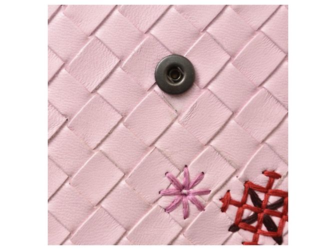 Monedero rosa Bottega Veneta - vista 16