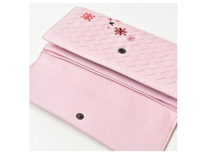 Monedero rosa Bottega Veneta - vista 19