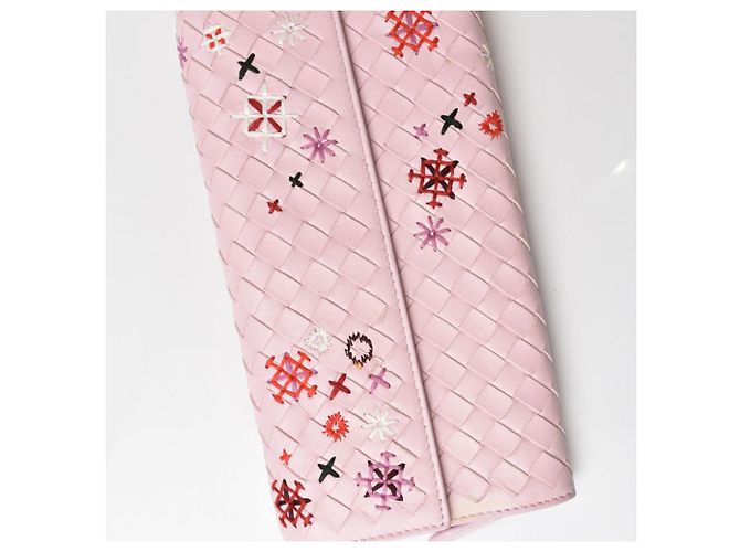 Monedero rosa Bottega Veneta - vista 3