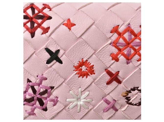 Monedero rosa Bottega Veneta - vista 4