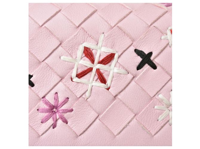Monedero rosa Bottega Veneta - vista 5