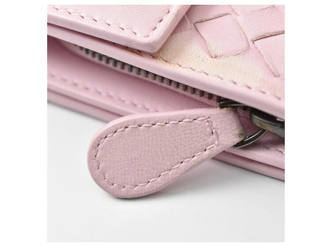 Monedero rosa Bottega Veneta - vista 7