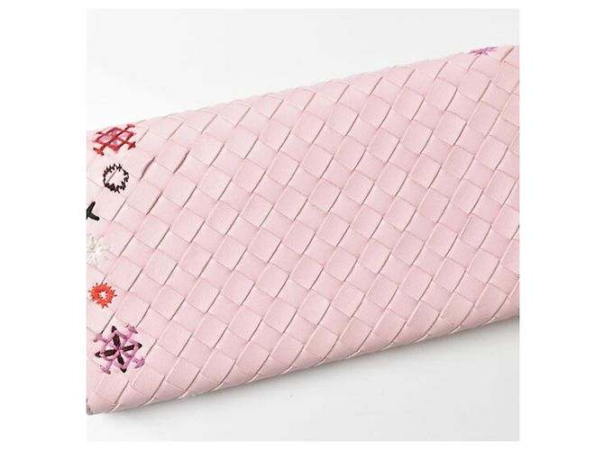 Monedero rosa Bottega Veneta - vista 9