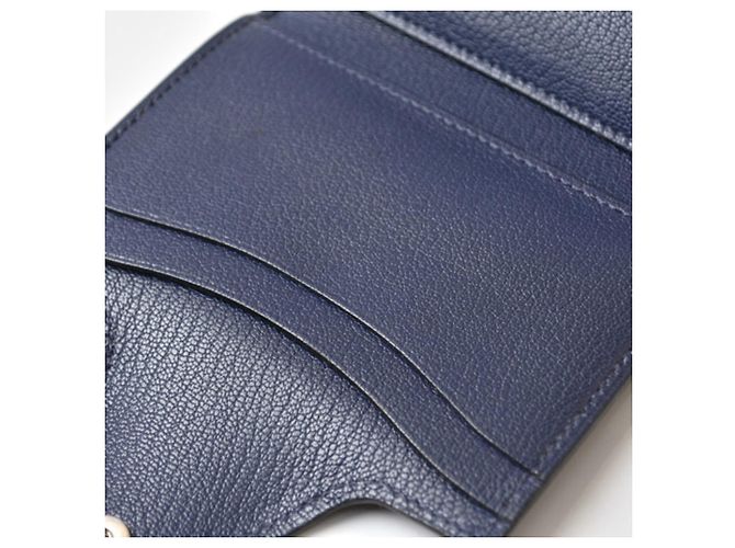 Hermès Monedero Hermes Iliade Compact B Stamp Azul - vista 12