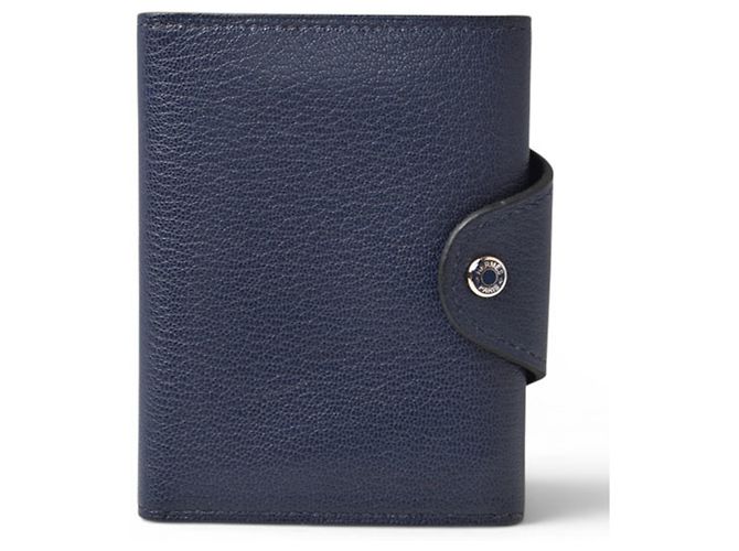 Hermès Monedero Hermes Iliade Compact B Stamp Azul - vista 2