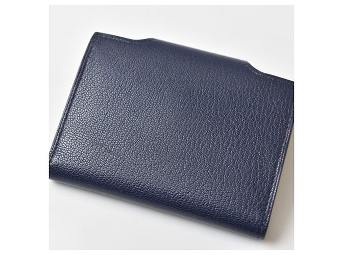 Hermès Monedero Hermes Iliade Compact B Stamp Azul - vista 8