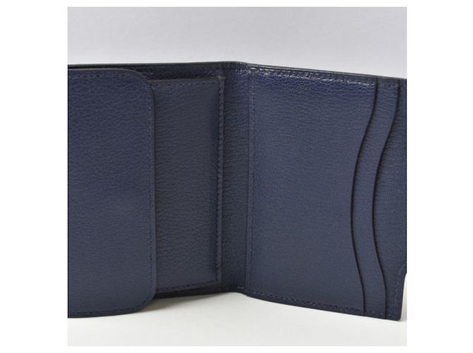 Hermès Monedero Hermes Iliade Compact B Stamp Azul - vista 9