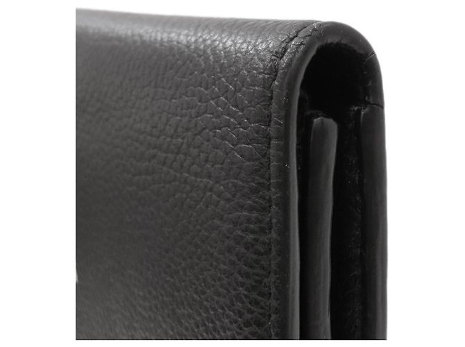 Everyday Balenciaga 594289 Logo Long Wallet Noir - vue 13