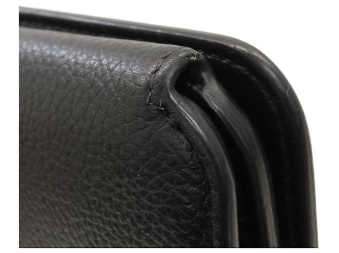 Everyday Balenciaga 594289 Logo Long Wallet Noir - vue 14