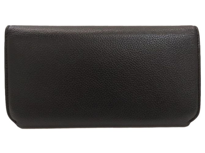 Everyday Balenciaga 594289 Logo Long Wallet Noir - vue 2