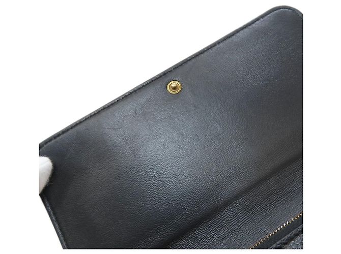 Everyday Balenciaga 594289 Logo Long Wallet Noir - vue 9