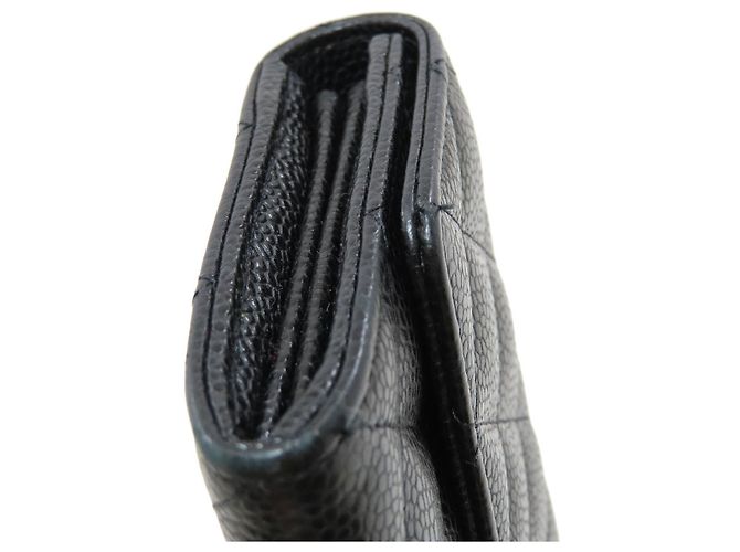 Chanel Matelassé Long Wallet Schwarz - Ansicht 11