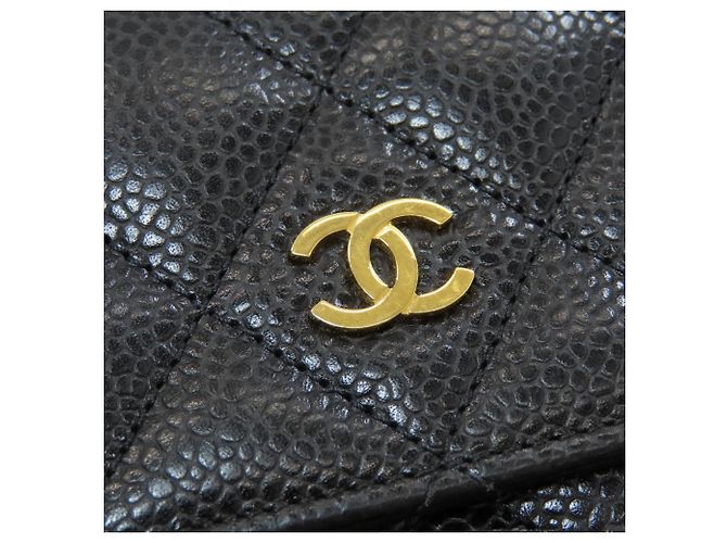 Chanel Matelassé Long Wallet Schwarz - Ansicht 12